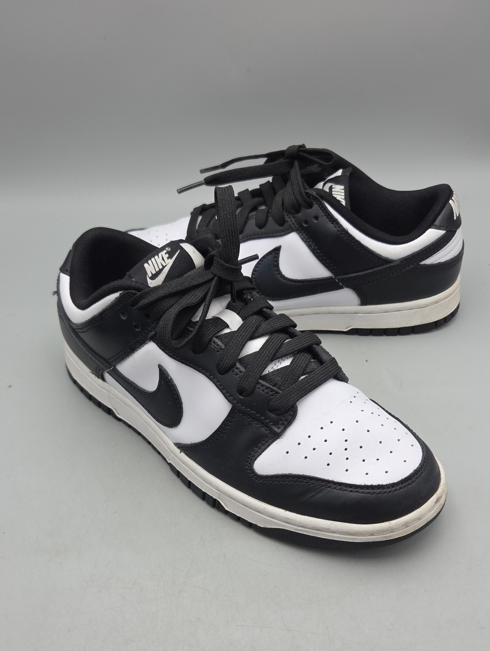 Nike Dunk Low‎ Panda Mens White Black Sneakers DD1391-100 Men 8.5